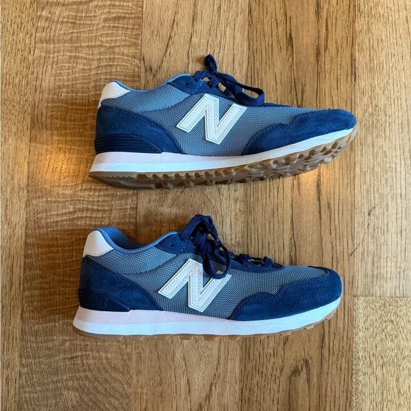 New Balance 515 Blue, Pink, and White Sneakers - Picture 5 of 8